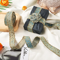 5 ярд полиэстеровой ленты для тиснения с 3D-звездой и золотом&nbsp;OCOR-TAC0023-14A