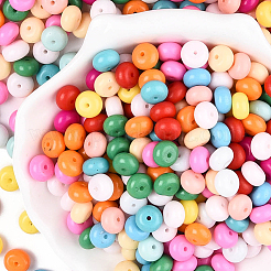 200 шт. непрозрачные стеклянные бусины для выпечки&nbsp;SEED-PA0001-01F