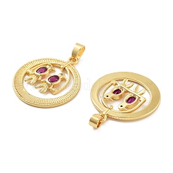 Стойки обшивки латунь микро проложить Циркон подвеску&nbsp;KK-Z071-55G