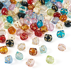 88шт 11 цвета прозрачные акриловые бусины&nbsp;MACR-TA0002-27