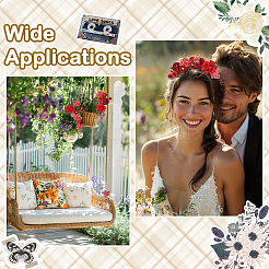 3 сумка 3 стиля тканевый цветок&nbsp;DIY-SP0005-72D