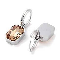 Серьги-кольца из нержавеющей стали 304&nbsp;EJEW-C017-06P-04