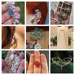 3 рулон окрашенной железной проволоки для выпечки&nbsp;MW-TA0001-05A-04