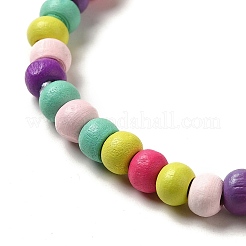 Набор украшений из кленового дерева&nbsp;SJEW-C006-01B