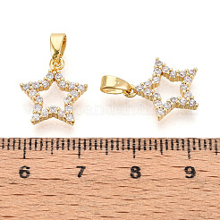 Латунные микро проложить кубического циркония подвески&nbsp;KK-N257-62G