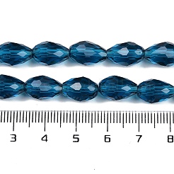 Прозрачные стеклянные бусины&nbsp;LS-EGLA-N013-T10mm-D25