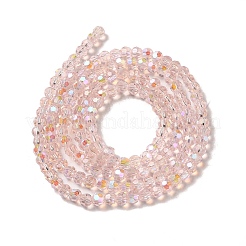 Гальванизируйте прозрачное стекло бисер нитей&nbsp;EGLA-A035-T3mm-L20