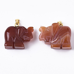 Природные подвески агат&nbsp;G-R459-003B