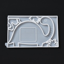 Силиконовые Молды для фоторамки с изображением динозавра и декоративной травы&nbsp;DIY-I099-57