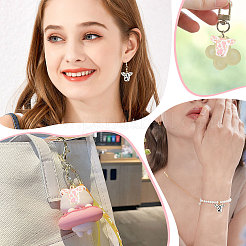 32шт 2 цвета подвески из цинкового сплава&nbsp;FIND-CA0001-50