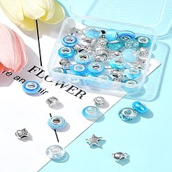 Европейские бусины из сплава и смолы в тибетском стиле своими руками&nbsp;DIY-FS0006-78F