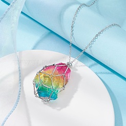 Латунный мешочек для макраме&nbsp;NJEW-JN04439-03