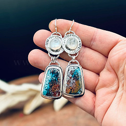 Болтающийся серьги сплава эмали&nbsp;FS-WG6E131-01