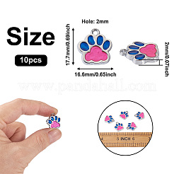 Подвески из эмали и сплава&nbsp;ENAM-TAC0001-06C