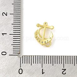 Стойки обшивки латунь микро проложить кубическую прелесть диоксида циркония&nbsp;KK-S396-55G