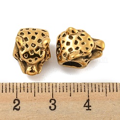 Ионное покрытие (IP) 304 нержавеющая сталь европейские бусины&nbsp;LS-STAS-P237-43G