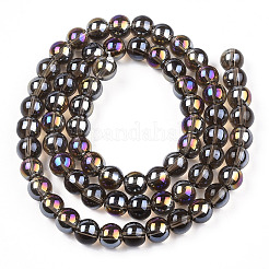 Гальванизируйте прозрачное стекло бисер нитей&nbsp;LS-GLAA-T032-T6mm-AB02