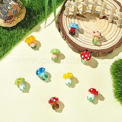 10шт 10 цвета бусины лэмпворк ручной работы&nbsp;LAMP-CJ0002-81