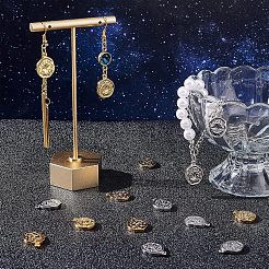 16 шт. подвески из нержавеющей стали 304 двух цветов&nbsp;STAS-UN0038-31