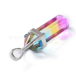 Ограненные стеклянные подвески&nbsp;GLAA-CJC0001-16F