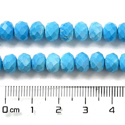 Окрашенные натуральные нити из бисера хаулит&nbsp;G-G023-A01-01B