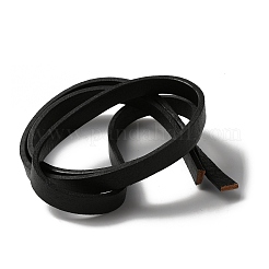 Плоский шнур из воловьей кожи&nbsp;WL-WH0003-18A-01