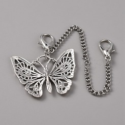 Бордюрные цепи для обуви из цинкового сплава&nbsp;FIND-WH0114-64B