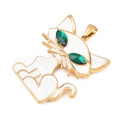 Подвески из нержавеющей стали 304 с эмалью&nbsp;STAS-A135-02G