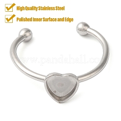 Компоненты открытого кольца манжеты из некорродирующей нержавеющей стали марки 304&nbsp;STAS-I306-01P