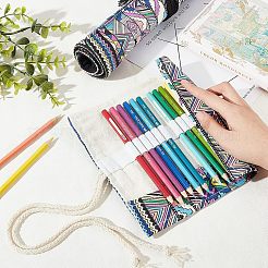 2 шт. 2-х стильная холщовая упаковка для карандашей ручной работы&nbsp;ABAG-NB0001-58