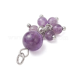 7 шт. 7 варианта подвесок из натурального зеленого авантюрина&nbsp;PALLOY-JF05155