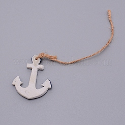 Подвесные украшения из смолы в средиземноморском стиле&nbsp;LS-HJEW-WH0014-16