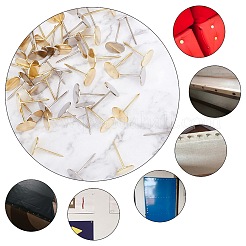 Железные плоские гвозди с круглой головкой&nbsp;AJEW-GA0001-51-B