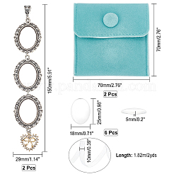 Сплав хрустальные стразы большие подвески&nbsp;FIND-CA0004-65