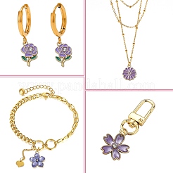 Подвески из сплава эмали 40шт 10 стиля&nbsp;ENAM-CJ0005-70