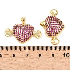 Латунные микро проложить кубического циркония подвески&nbsp;KK-C170-23B-G