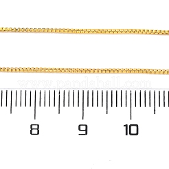 Регулируемые гальванические ожерелья из латуни с венецианской цепью&nbsp;MAK-L028-02G