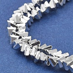 Стеклянные бусины с гальваническим покрытием &nbsp;X-EGLA-D030-16A-06