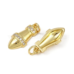 Латунные микро проложить кубического циркония подвески&nbsp;KK-I358-033G