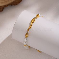 Роскошные браслеты из натуральных бусин пресноводного жемчуга для женщин&nbsp;TS1372