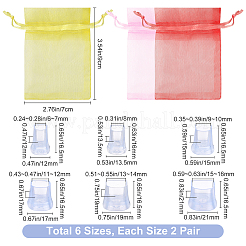 12 пара защитных накладок на каблуки из термополиуретана&nbsp;FIND-GF0002-09B