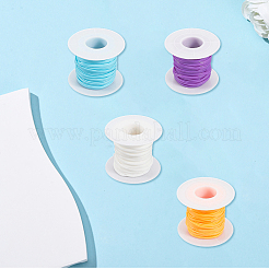 6 рулон 6-х цветных полосок из ПВХ-пластика и ротанга&nbsp;DIY-CY0001-96