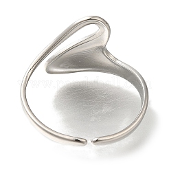 Кольца-манжеты из нержавеющей стали 304 для женщин&nbsp;RJEW-Z074-14P