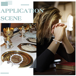 3шт. браслеты с подвесками из нержавеющей стали 304&nbsp;BJEW-PH01939