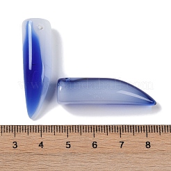 Прозрачный лак окрашенные стеклянные подвески&nbsp;GLAA-S202-03A