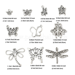 50шт 10 стиля подвески в тибетском стиле&nbsp;TIBEP-FP0001-15