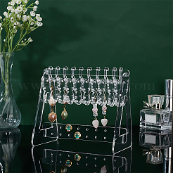 1 комплект прозрачных акриловых подставок для сережек&nbsp;EDIS-PH0001-54A