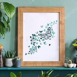 Пластиковые многоразовые шаблоны трафаретов для рисования&nbsp;DIY-WH0172-366