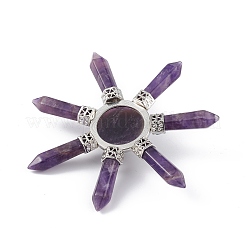 Чакра природный аметист энергетическая башня пирамида&nbsp;G-L524-08P-01