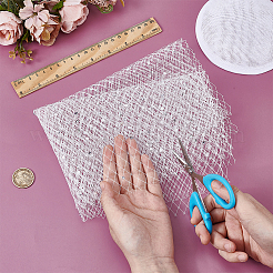 Полиэфирная сетчатая ткань из тюля&nbsp;DIY-WH0740-22D